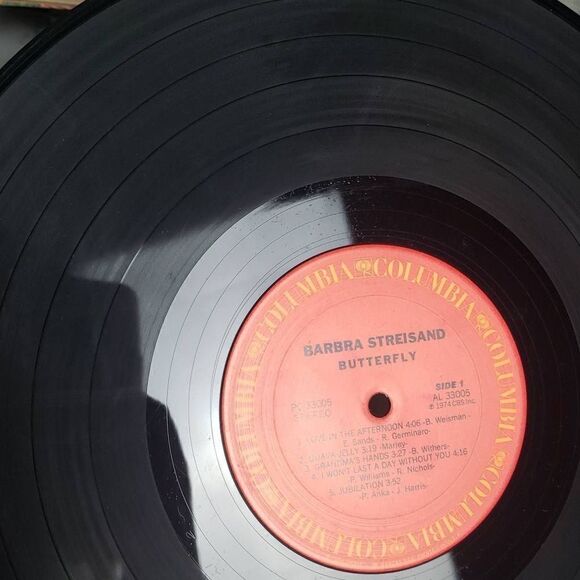 Barbra Streisand Butterfly Vinyl Album - Picture 11 of 13